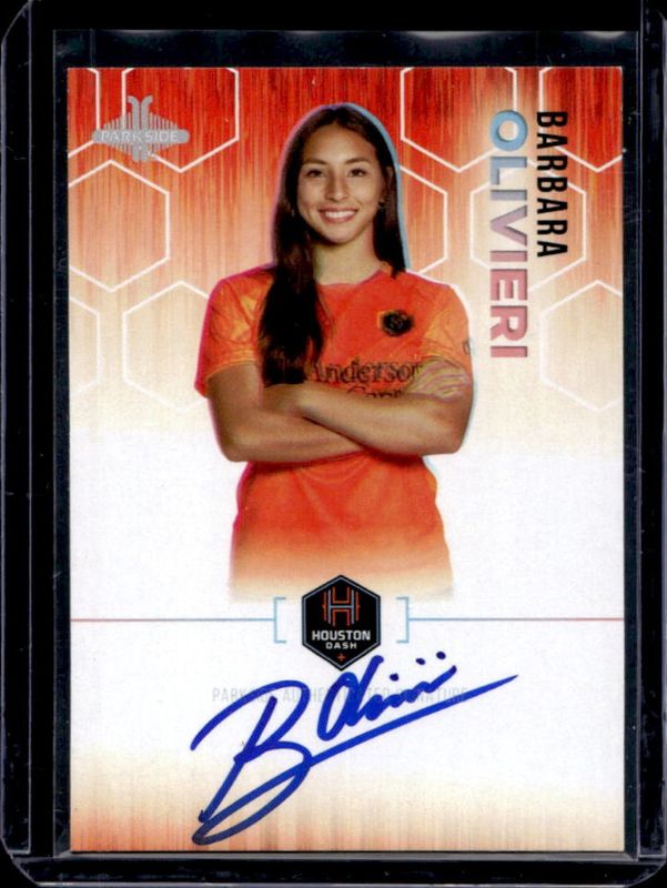 2023 Parkside NWSL Collection #SS-BO Signatures Series Red Hex /99