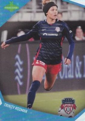 2022 Parkside NWSL Collection #30 Blue Foil