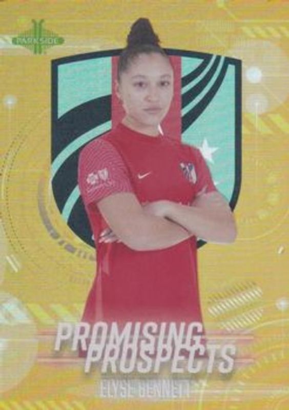 2022 Parkside NWSL Collection #12 Promising Prospects Orange
