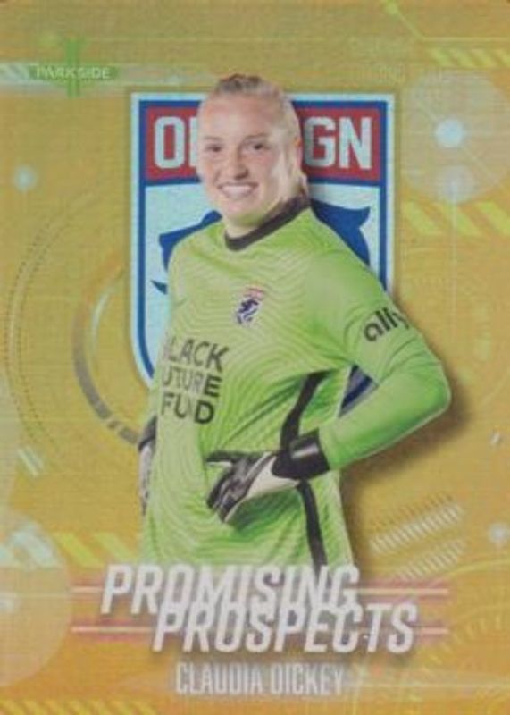 2022 Parkside NWSL Collection #15 Promising Prospects Orange