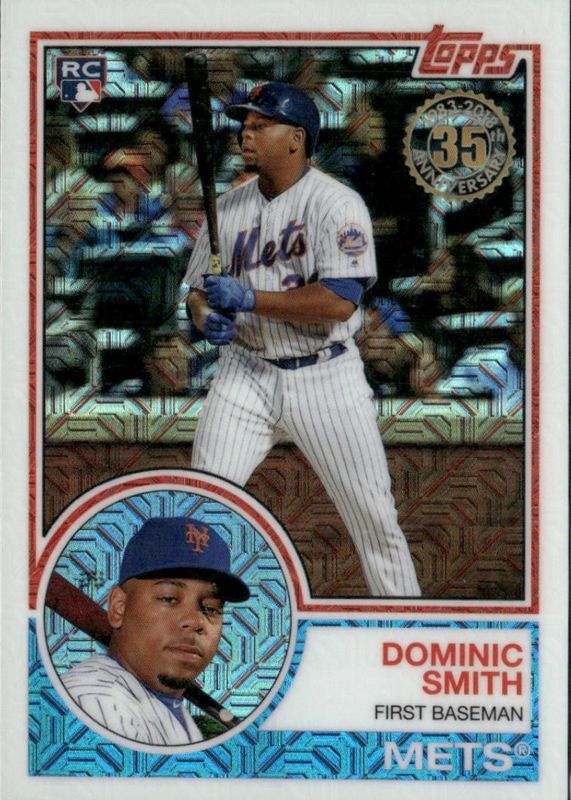 2018 Topps Silver Pack #36 1983 Chrome Promo