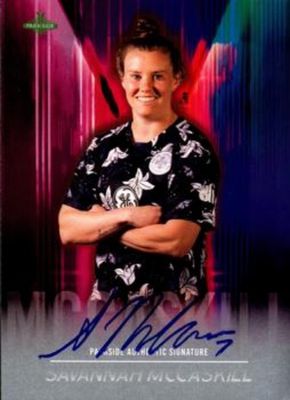 2021 Parkside NWSL Premier Edition #SS-SM Autographs Blue Ink (Series One)