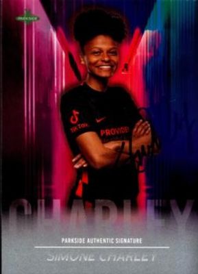 2021 Parkside NWSL Premier Edition #SS-SCH Autographs Blue Ink (Series One)