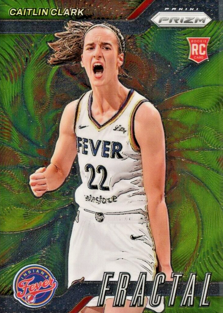 【GW価格 RC】ケイトリン・クラーク Caitlin Clark 2024 Prizm WNBA #1 Fractal Price Guide - Sports Card