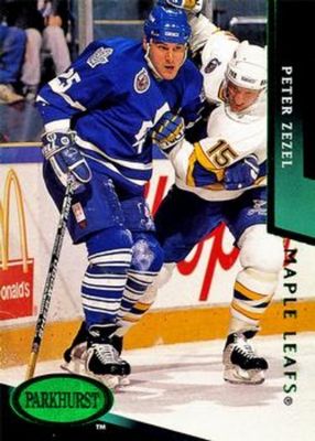 1993 Parkhurst #206 Emerald Ice