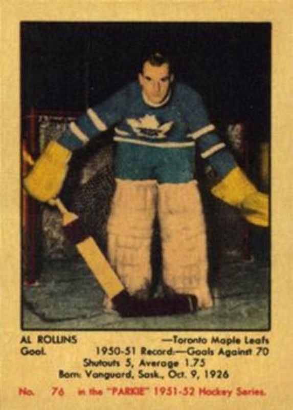 1993 Parkhurst #DPR-4 Parkie Reprints Case Inserts