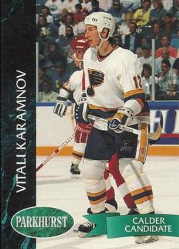 1992 Parkhurst #387 Base