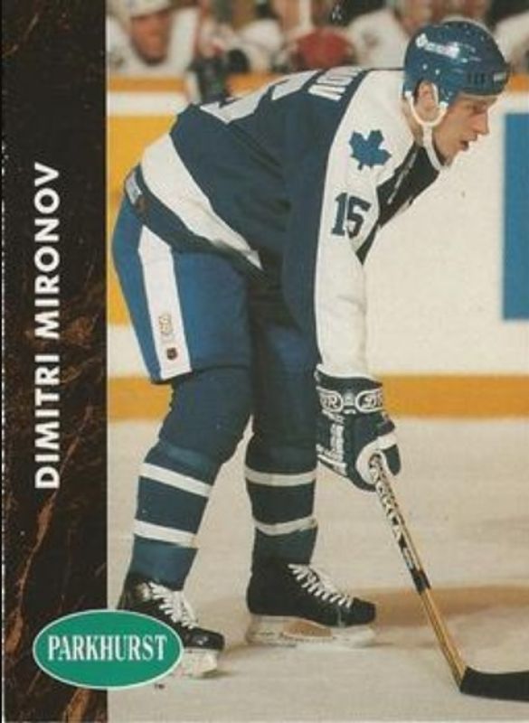 1991 Parkhurst #391 Base