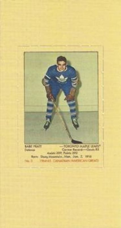 1994 Parkhurst Tall Boys 1964-65 #3 Canadian American Greats