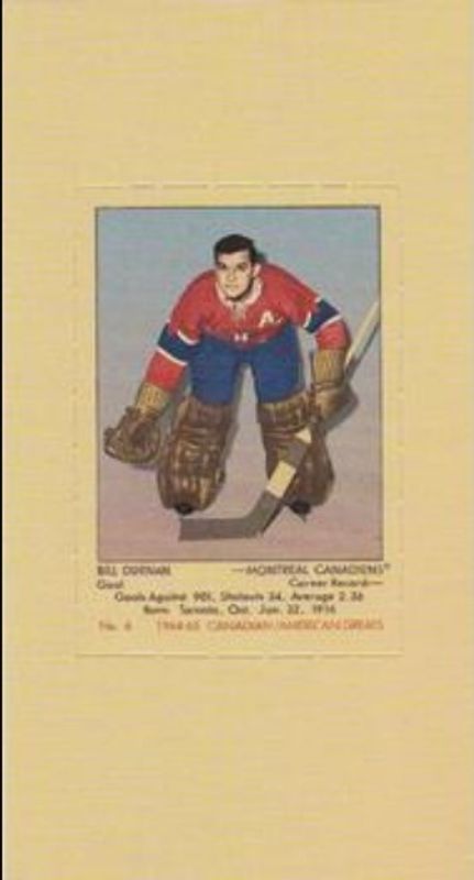1994 Parkhurst Tall Boys 1964-65 #6 Canadian American Greats