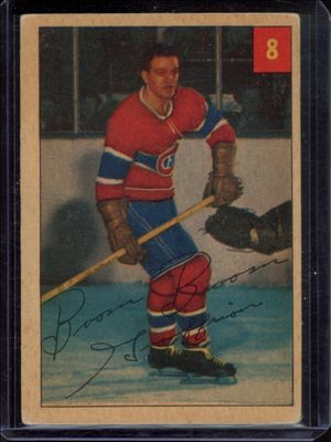 1954 Parkhurst #8 Base