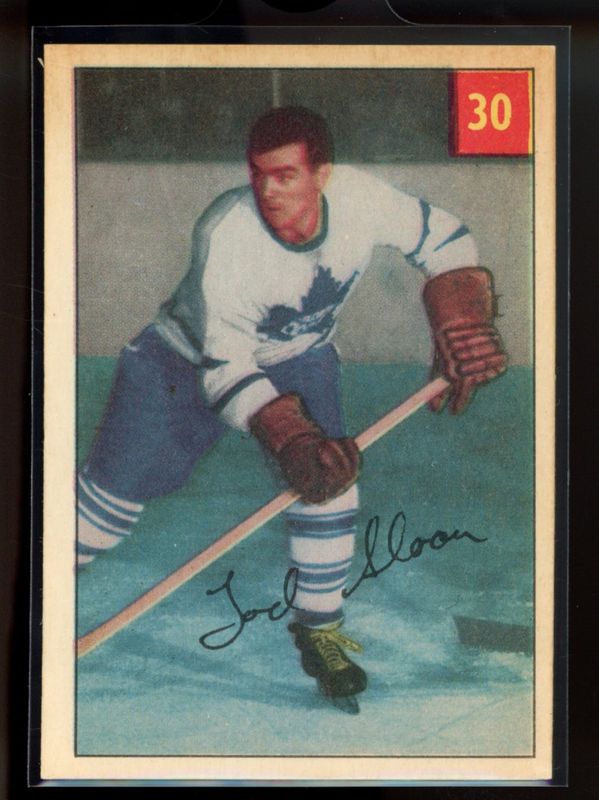 1954 Parkhurst #30 Lucky Premium Card