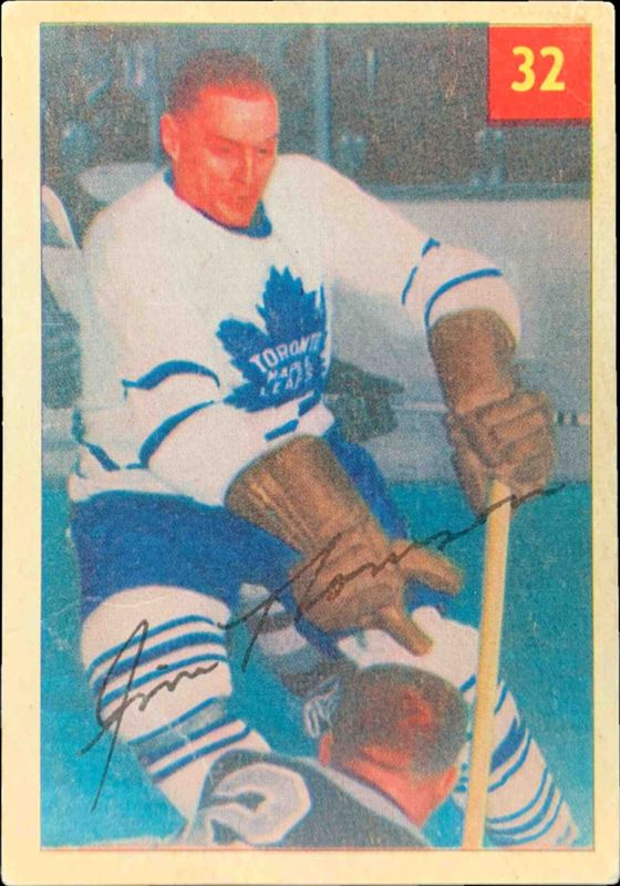1954 Parkhurst #32 Base
