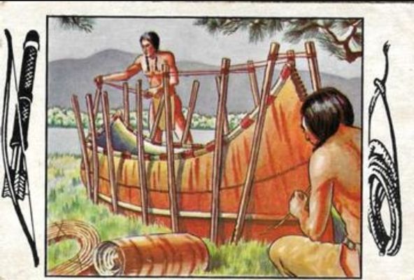 1956 Parkhurst Frontier Days V339-5 #67 Base