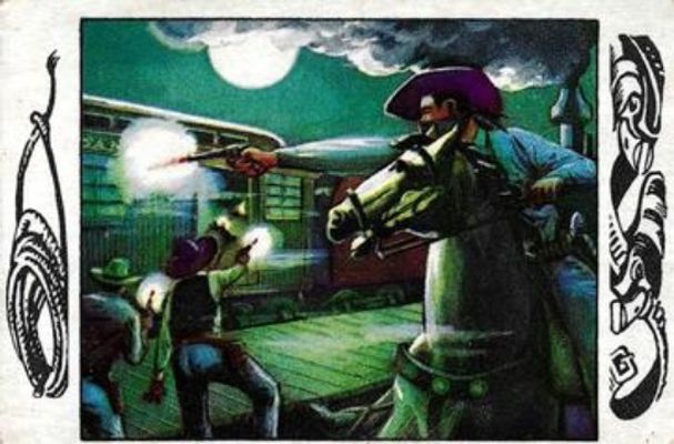 1956 Parkhurst Frontier Days V339-5 #63 Base