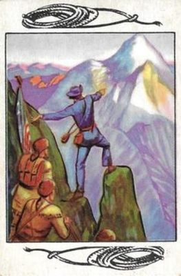 1956 Parkhurst Frontier Days V339-5 #41 Base