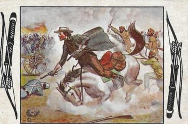 1956 Parkhurst Frontier Days V339-5 #68 Base