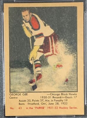 1951 Parkhurst #43 Base