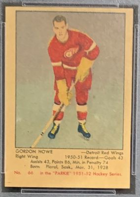 1951 Parkhurst #66 Base