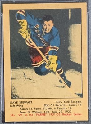 1951 Parkhurst #99 Base