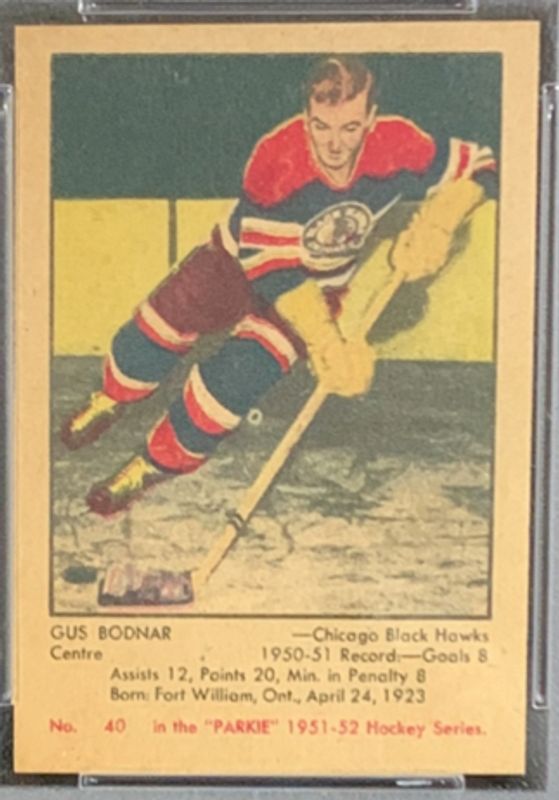 1951 Parkhurst #40 Base