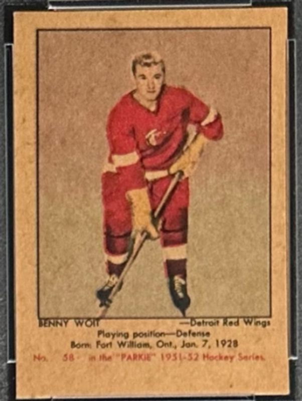 1951 Parkhurst #58 Base