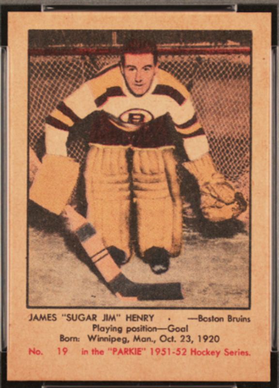 1951 Parkhurst #19 Base