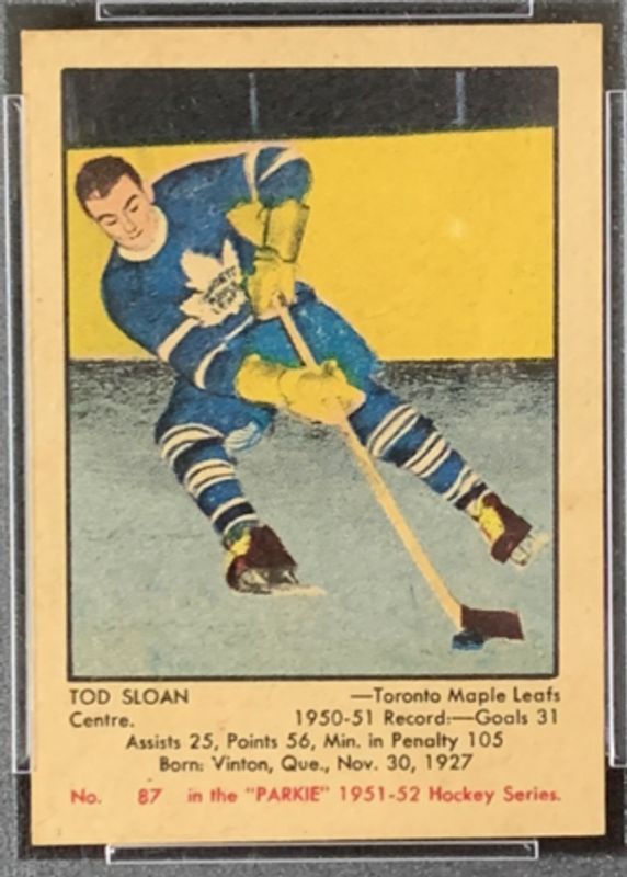 1951 Parkhurst #87 Base