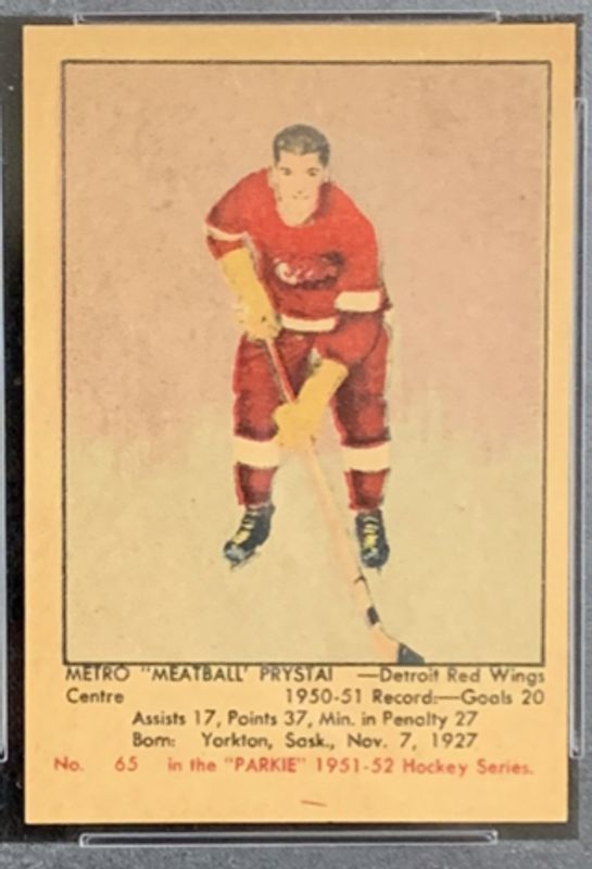 1951 Parkhurst #65 Base