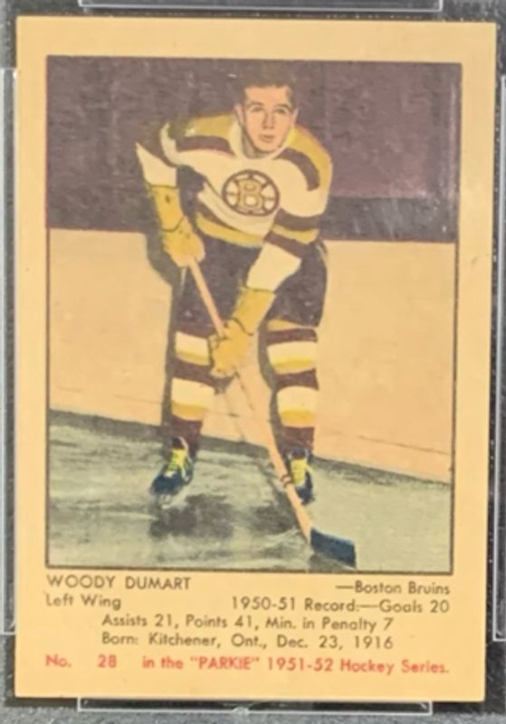 1951 Parkhurst #28 Base