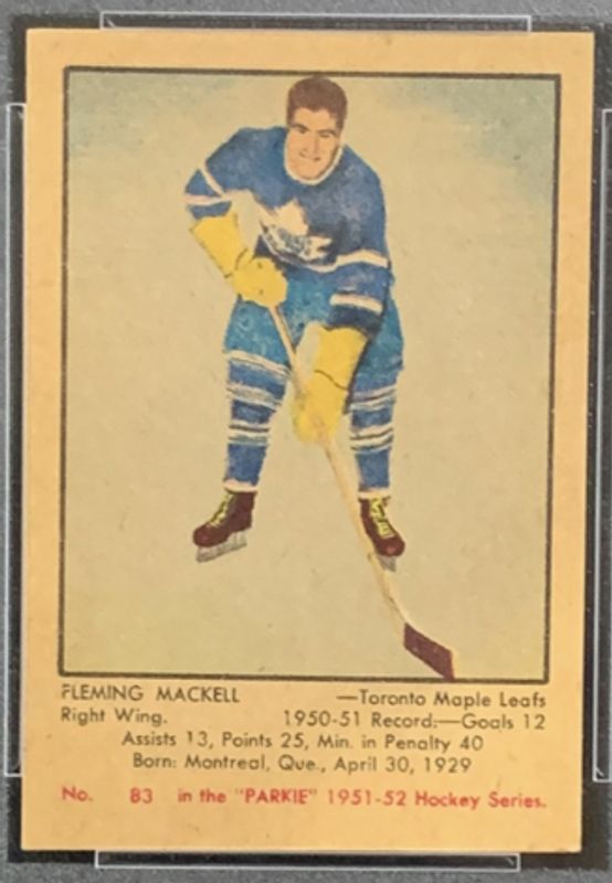 1951 Parkhurst #83 Base