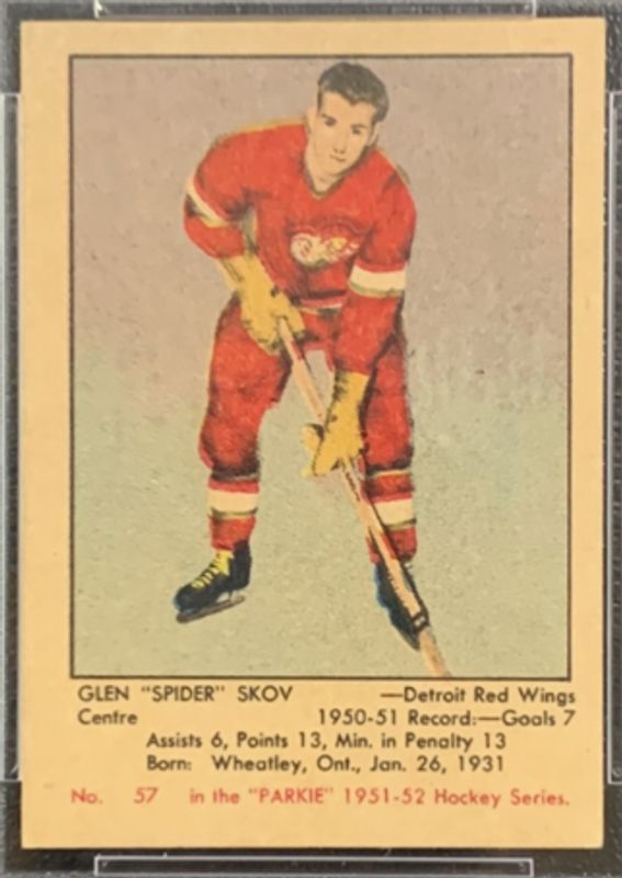 1951 Parkhurst #57 Base