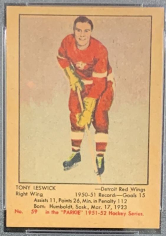 1951 Parkhurst #59 Base