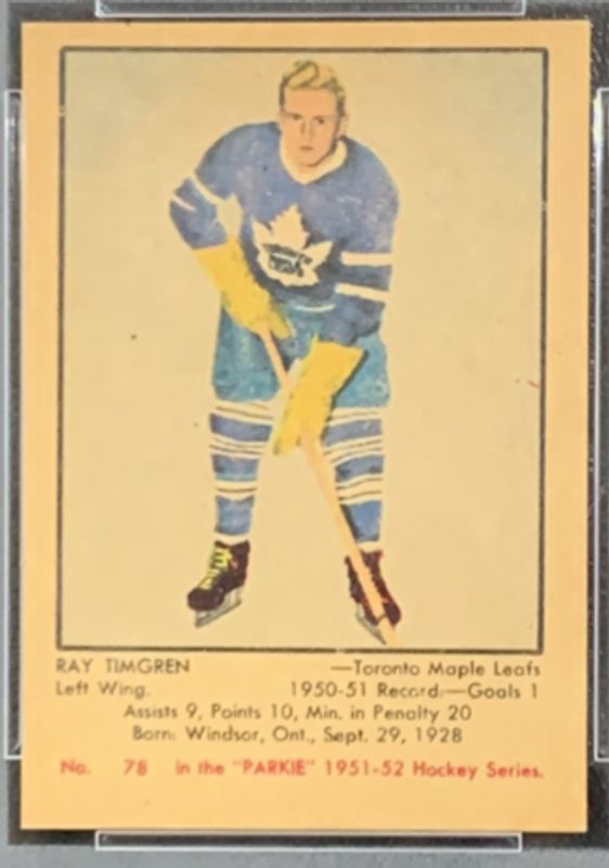 1951 Parkhurst #78 Base