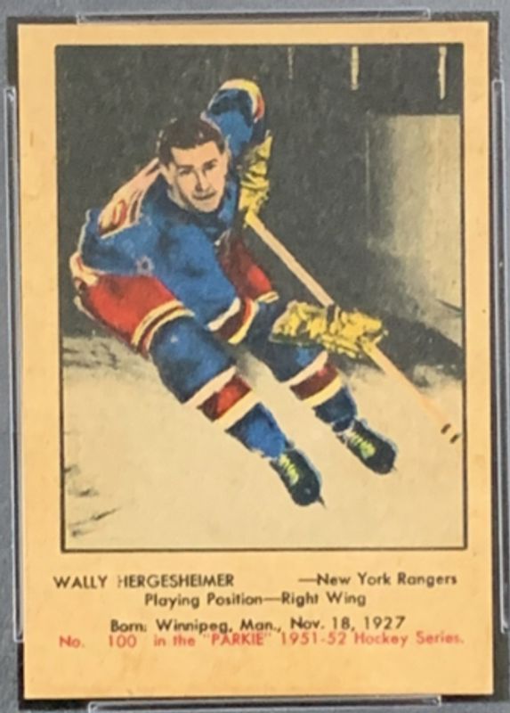 1951 Parkhurst #100 Base