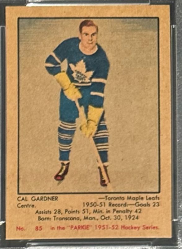 1951 Parkhurst #85 Base