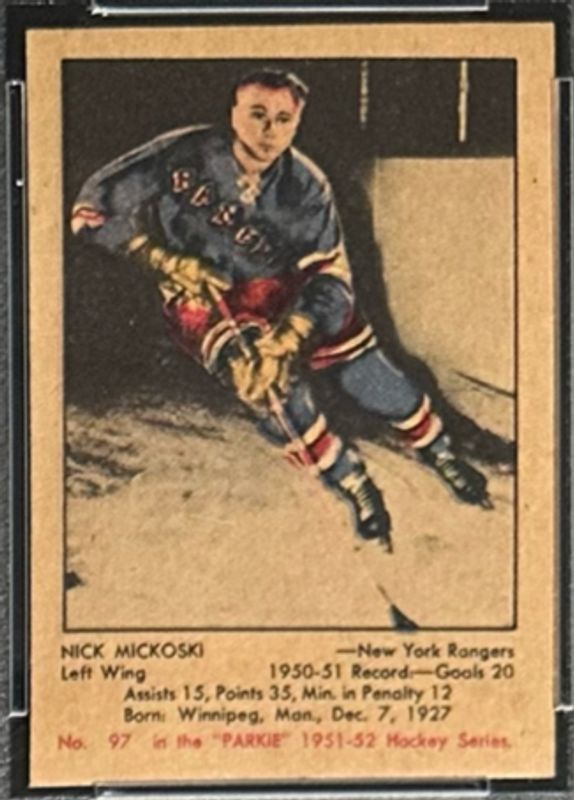 1951 Parkhurst #97 Base