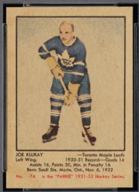 1951 Parkhurst #74 Base
