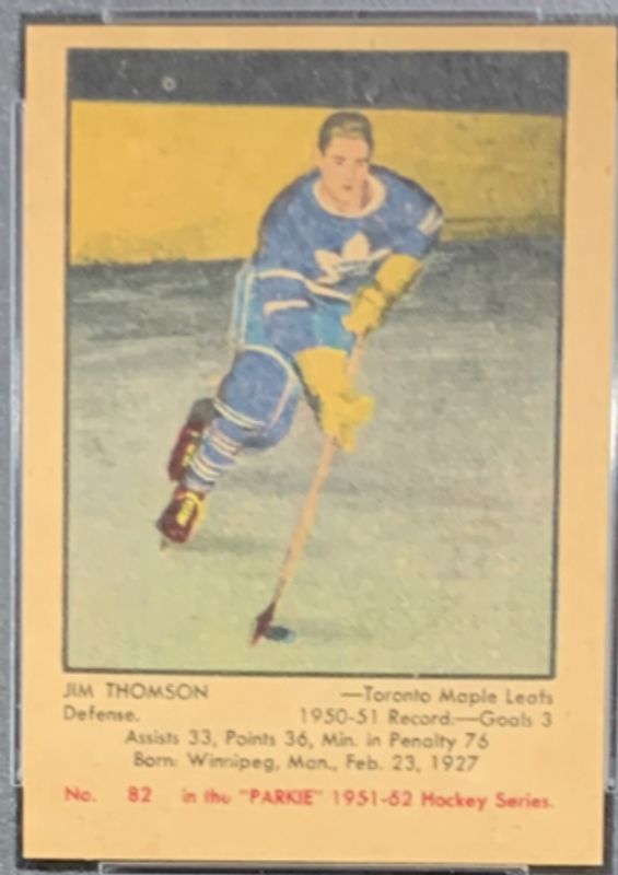 1951 Parkhurst #82 Base