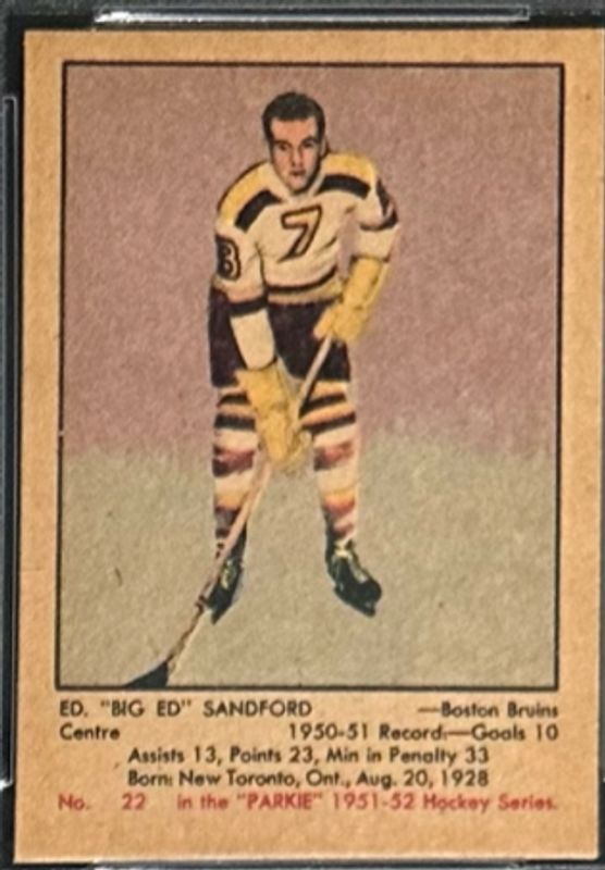 1951 Parkhurst #22 Base