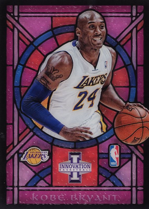 Kobe Bryant 2012 Innovation #61 Stained Glass - Purple PSA 10