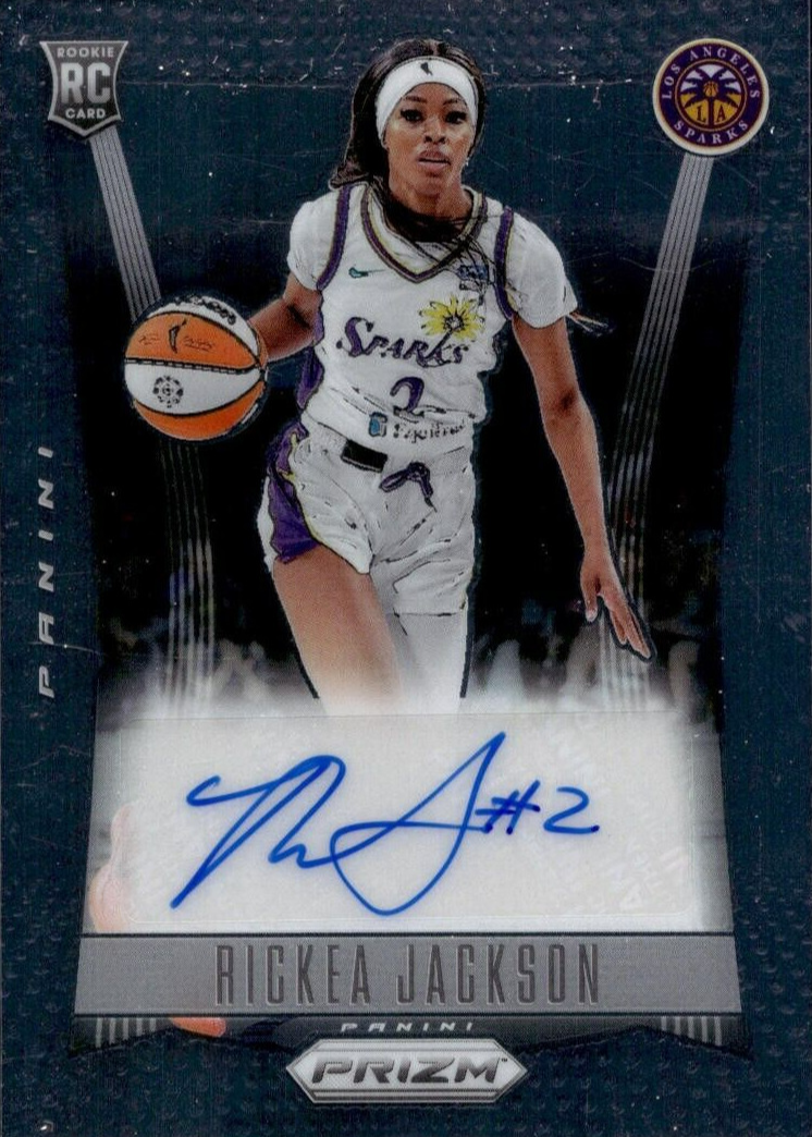 Rickea Jackson 2024 Prizm WNBA #TB-RJ Throwback Signatures Price Guide ...