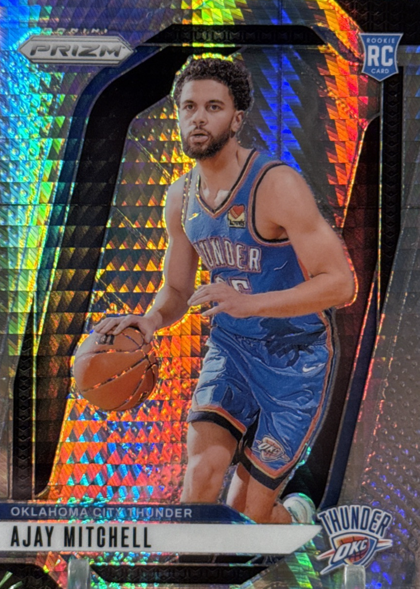 Ajay Mitchell 2024 Prizm #226 Hyper Price Guide - Sports Card Investor