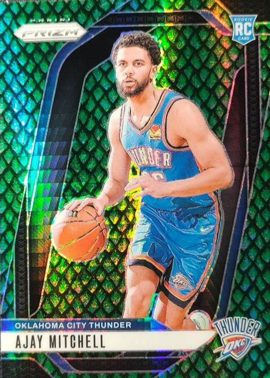 Ajay Mitchell 2024 Prizm #226 Jade Dragon Scale /48 Price Guide