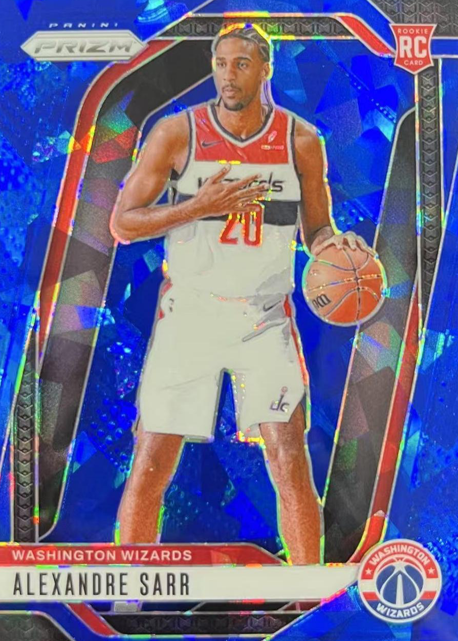 Alexandre Sarr 2024 Prizm #264 Blue Ice /125 Price Guide - Sports 