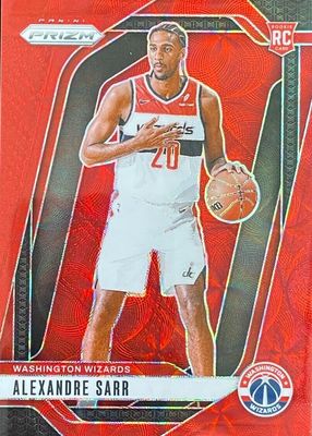 Alexandre Sarr 2024 Prizm #8 Groovy /(SSP) Price Guide - Sports 