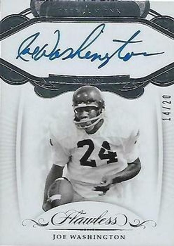 2018 Flawless Collegiate #PI-JO Premium Ink - Silver /20