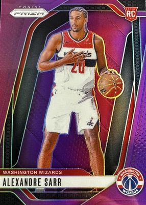 Alexandre Sarr 2024 Prizm #8 Groovy /(SSP) Price Guide - Sports 