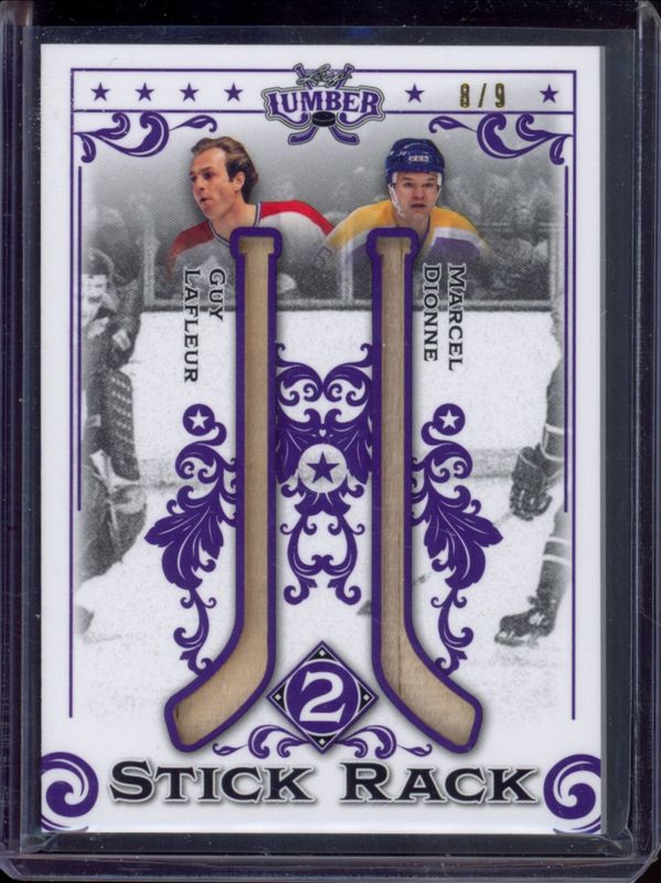 2021 Leaf Lumber #SR2-10 Stick Rack 2 Purple