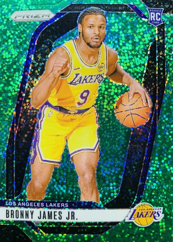 2024 Prizm #243 Green Sparkle /8